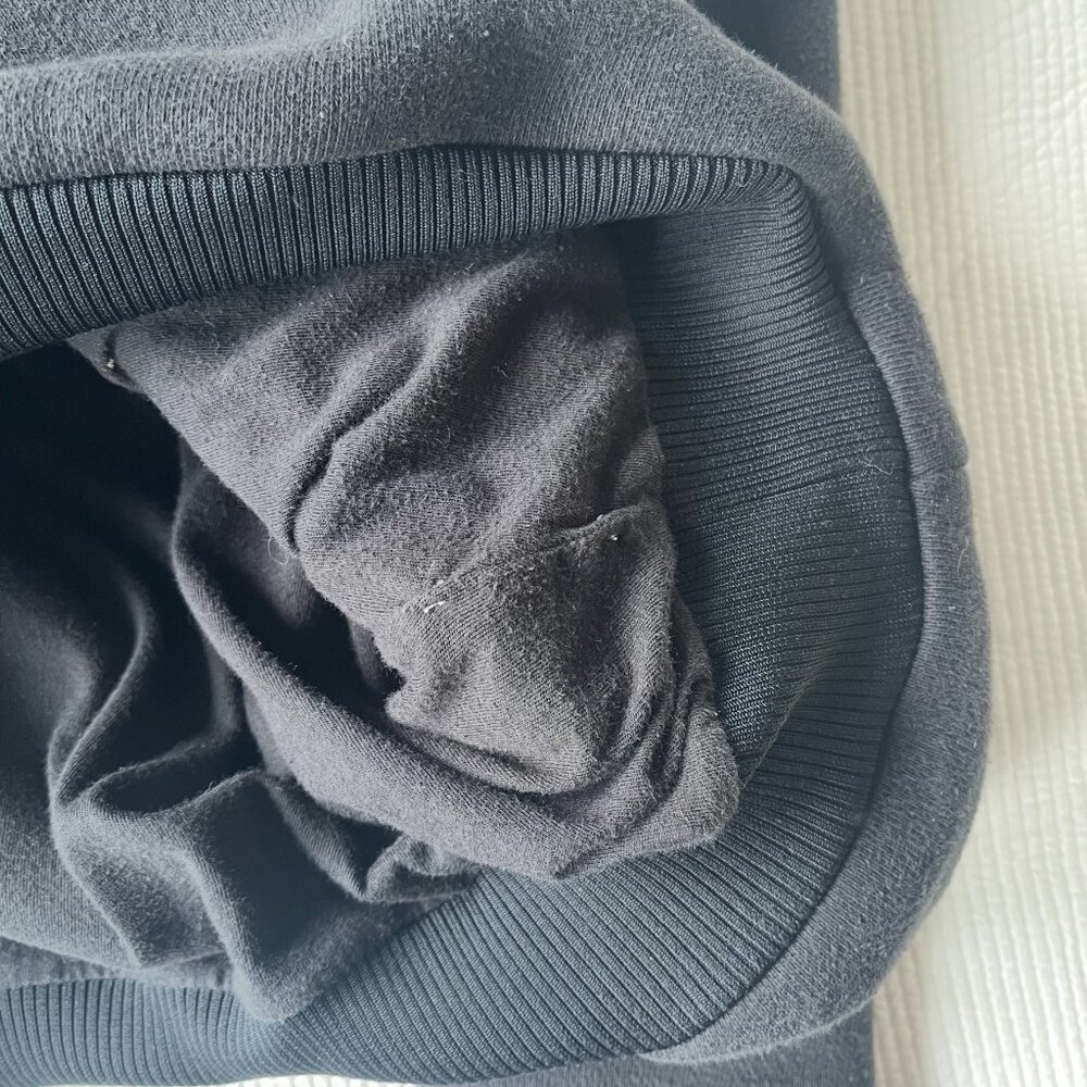 Alexanderwang.t Cropped Bubble Hem Sweatshirt - Picture 4 of 4